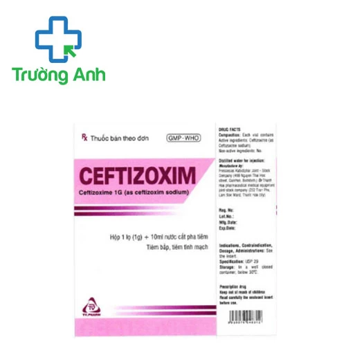 Ceftizoxim TV.Pharm - Thuốc điều trị nhiễm khuẩn hiệu quả