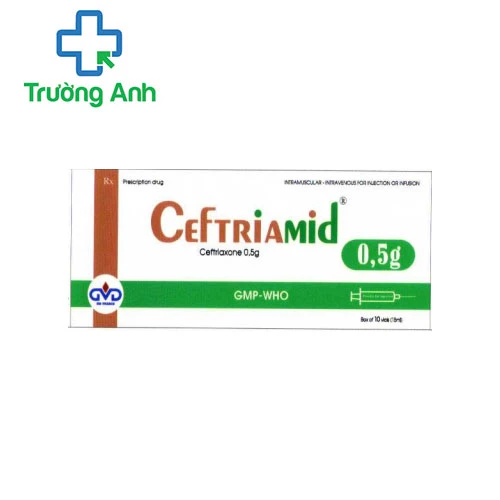 Ceftriamid 0,5g MD Pharco - Thuốc điều trị nhiễm khuẩn xương