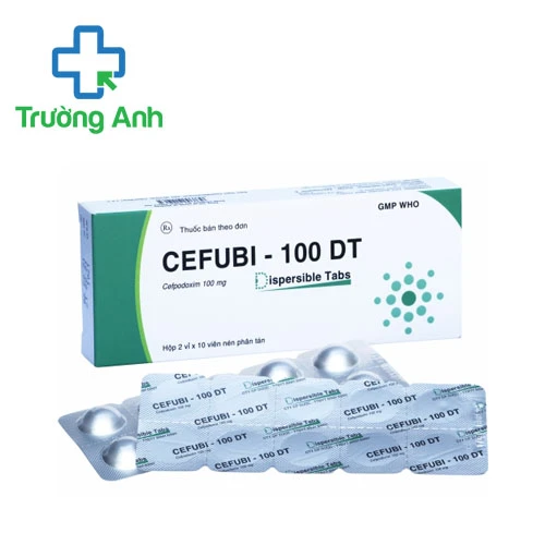 Cefubi-100 DT Bidiphar - Thuốc điều trị nhiễm khuẩn hô hấp hiệu quả