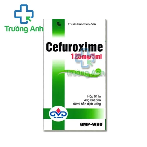 Cefuroxime 125mg MD Pharco (gói bột) - Thuốc điều trị nhiễm khuẩn