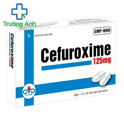 Cefuroxime 125mg MD Pharco (viên) - Điều trị nhiễm khuẩn hiệu quả