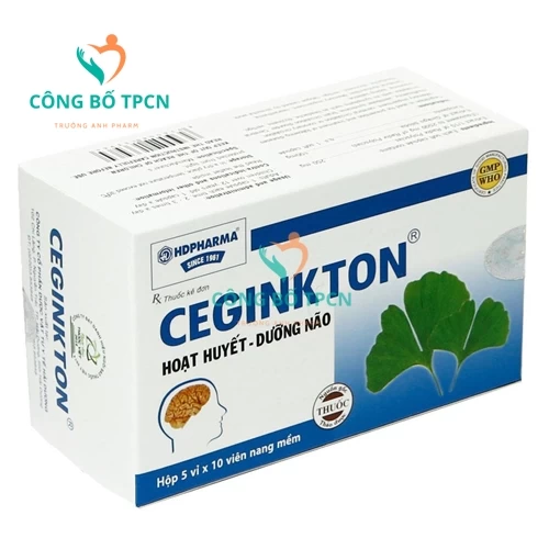 Ceginkton - Thuốc tăng cường tuần hoàn não