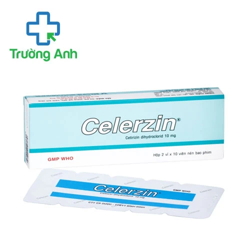 Celerzin 10mg Bidiphar - Thuốc điều trị viêm mũi dị ứng hiệu quả