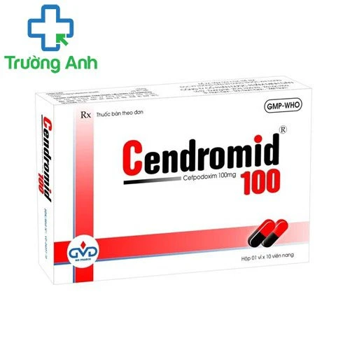 Cendromid 100 MD Pharco (viên) - Thuốc chống nhiễm khuẩn hiệu quả