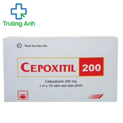 Cepoxitil 200 Pymepharco - Điều trị nhiễm trùng đường hô hấp