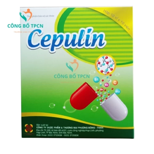 Cepulin - Thực phẩm chức năng giúp miễn dịch cho cơ thể