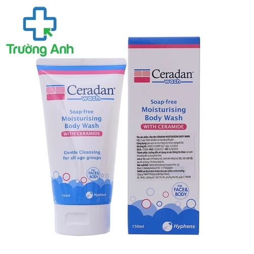 Ceradan Moisturizing Body Wash - Giúp làm sạch da, dưỡng ẩm hiệu quả