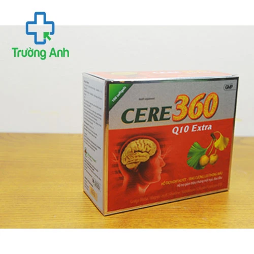 CERE360 Q10 EXTRA - Hỗ trợ hoạt huyết, tăng cường lưu thông máu