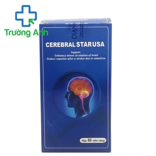 Cerebral Starusa - Giúp hoạt huyết, tăng cường lưu thông máu não 