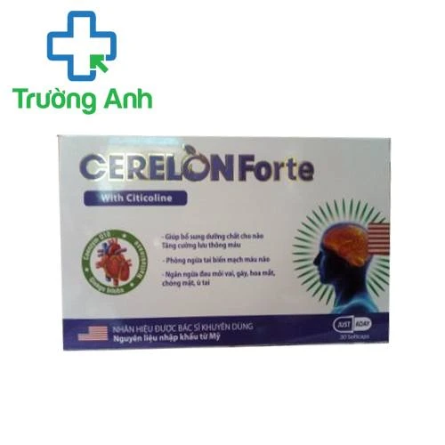 Cerelon Forte - Giúp bổ sung dưỡng chất cho não hiệu quả của USA Pharma