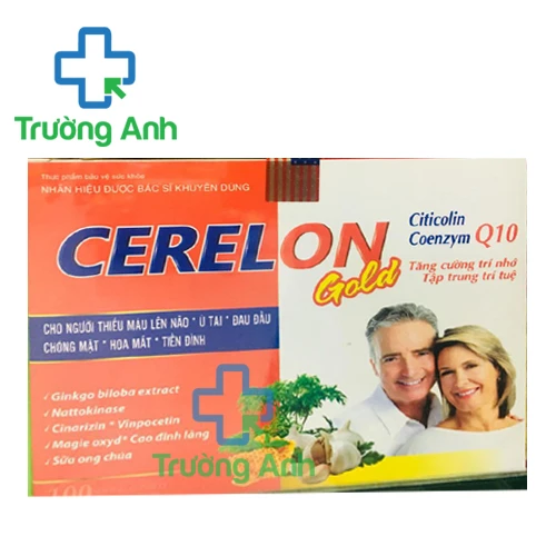 Cerelon Gold - Giúp bổ sung dưỡng chất cho não hiệu quả