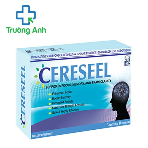 Cereseel - Giúp giảm sa sút trí tuệ do thoái hóa nguyên phát