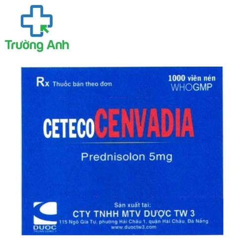Ceteco Prednisolon Foripharm (viên) - Điều trị viêm khớp