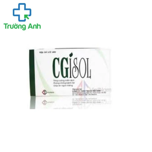 CGISOL - Giúp tăng cường khả năng miễn dịch cho cơ thể