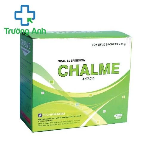 Chalme - Thuốc điều trị viêm loét dạ dày của Davipharm