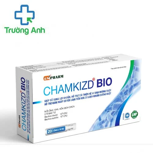Chamkizd Bio - Hỗ trợ giảm nguy cơ rối loạn tiêu hóa