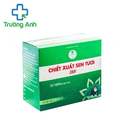 Chiết xuất sen tươi JBF - Giúp tăng cường chuyển hóa chất béo