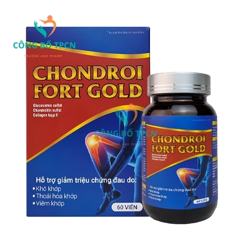 Chondroi Fort Gold - Hỗ trợ điều trị bệnh xương khớp