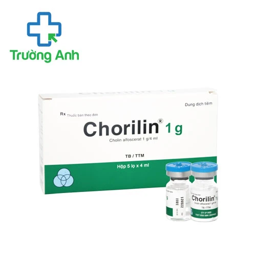 Chorilin 1g Bidiphar - Thuốc điều trị rối loạn cảm xúc hiệu quả