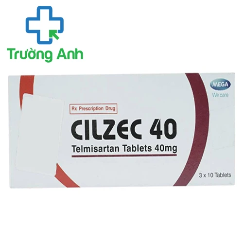 Cilzec 40 - Thuốc điều trị tăng huyết áp hiệu quả của Ấn Độ