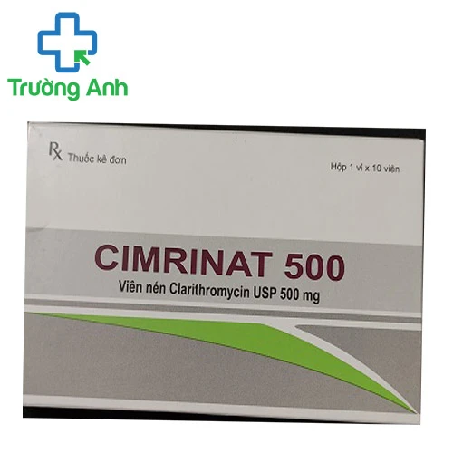  Cimrinat 500 - Thuốc điều trị bệnh nhiễm khuẩn của India