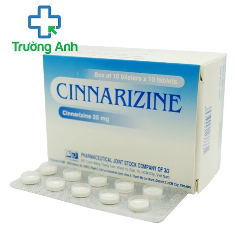 Cinnarizine F.T.Pharma - Thuốc điều trị rối loạn tiền đình hiệu quả