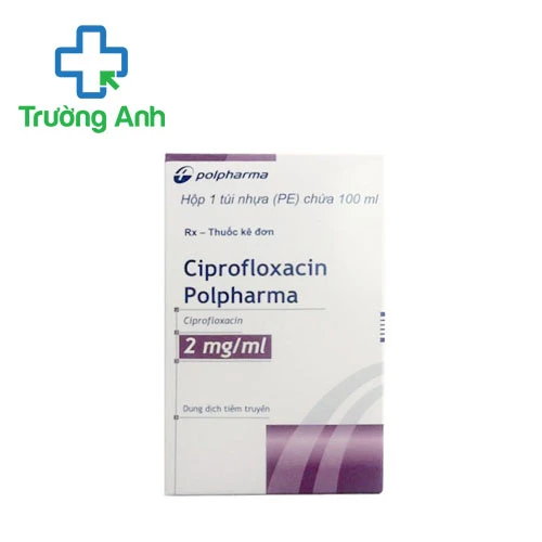 Ciprofloxacin Polpharma 2mg/ml - Thuốc điều trị nhiễm khuẩn hiệu quả