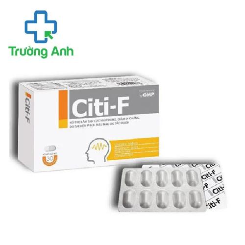 Citi-F Fusi - Hỗ trợ tăng cường tuần hoàn máu não hiệu quả