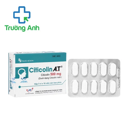 Citicolin A.T - Thuốc phòng ngừa và điều trị di chứng thần kinh sau đột quỵ 