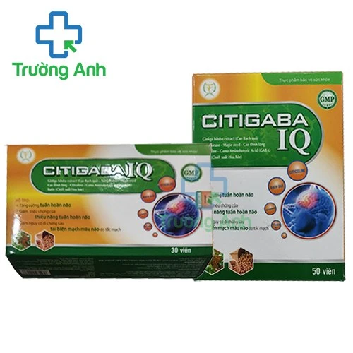 Citigaba IQ - Giúp hỗ trợ tăng cường tuần hoàn não của Medistar