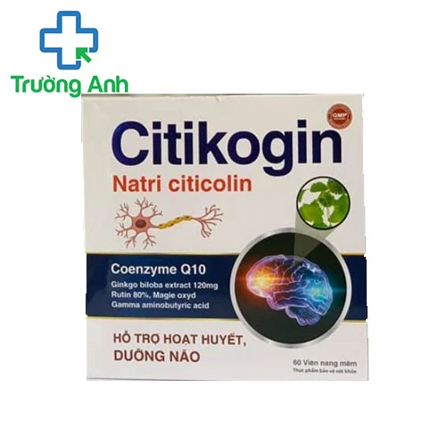 Citikogin - Giúp hỗ trợ hoạt huyết, dưỡng não hiệu quả