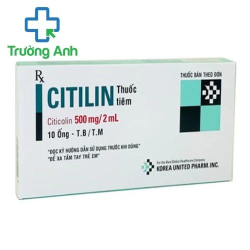 Citilin 500mg/2ml - Thuốc điều trị bệnh não cấp tính hiệu quả của Korea