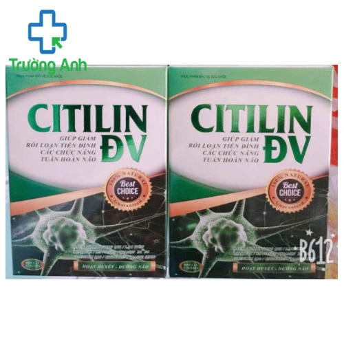 CITILIN ĐV NEW - Giúp tăng tuần hoàn và lưu thông máu