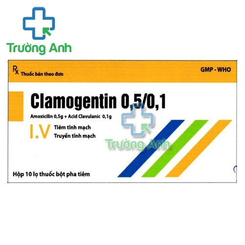 Clamogentin 0,5/0,1 - Thuốc điều trị nhiễm khuẩn hiệu quả của VCP