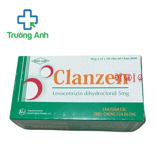 Clanzen Khapharco - Thuốc điều trị viêm mũi dị ứng hiệu quả