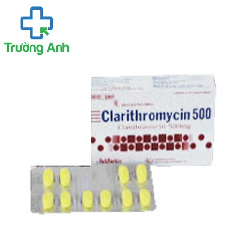 Clarithromycin 500 Khapharco - Thuốc điều trị viêm phổi hiệu quả