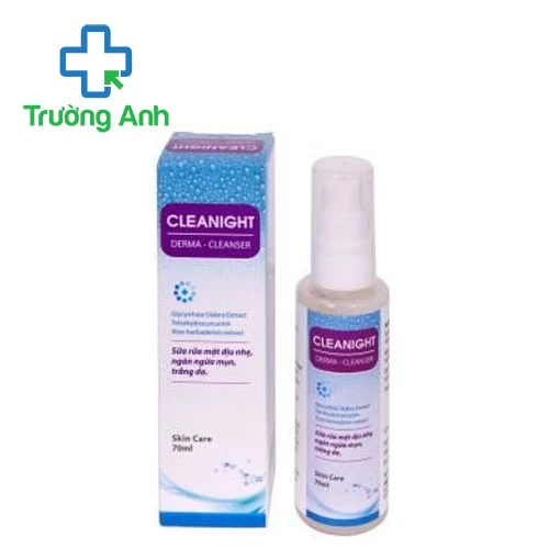 Cleanight Derma - Sửa rửa mặt làm sạch da ngăn ngừa mụn hiệu quả