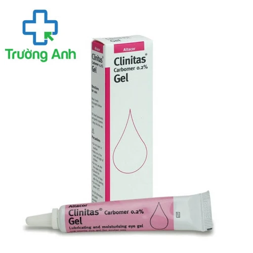 Clinitas Gel - Giúp trị nhiễm trùng, dưỡng mắt hiệu quả của Anh