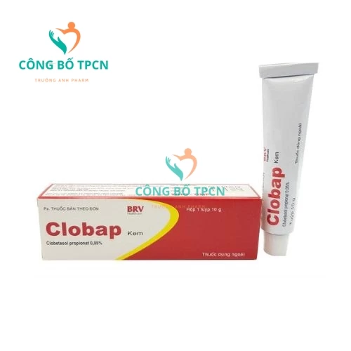 Clobap cream 10g - Thuốc điều trị các bệnh da liễu hiệu quả của BV Pharma (10 type)