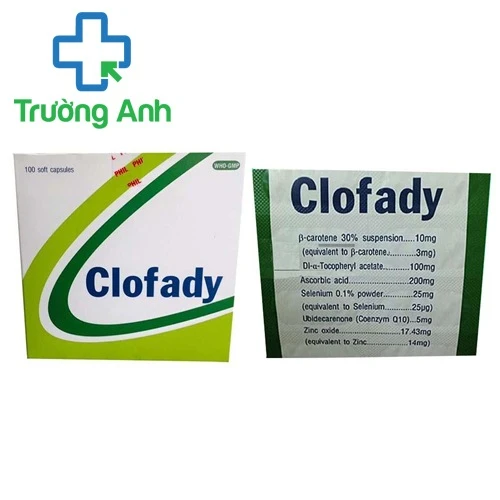 Clofady - Hỗ trợ điều trị chứng tinh trùng yếu hiệu quả
