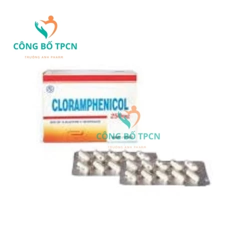 Cloramphenicol 250mg Quapharco - Điều trị nhiễm khuẩn nặng