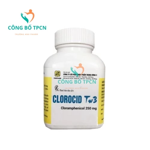 Clorocid 250mg - Thuốc điều trị nhiễm khuẩn hiệu quả của TW 3