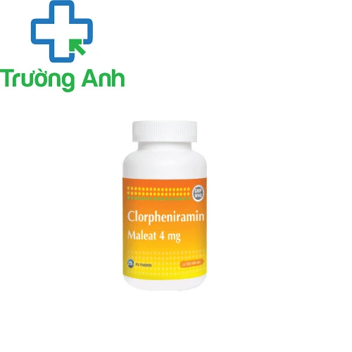 Clorpheniramin maleat 4 mg PV Pharma - Thuốc trị dị ứng ngoài da