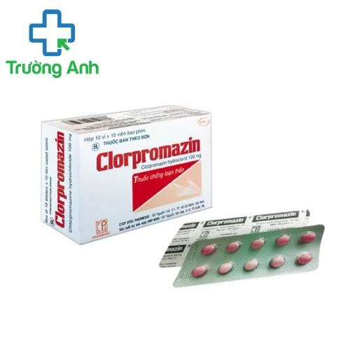 Clorpromazin 100mg Pharmedic - Điều trị các bệnh loạn thần