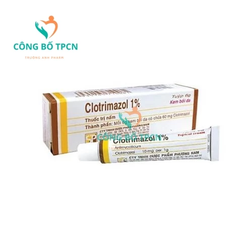 Clotrimazol 1% Phương nam - Giúp điều trị bệnh nấm da hiệu quả