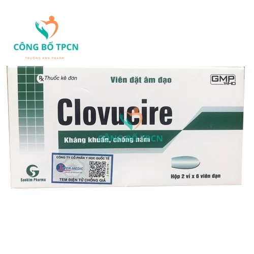 Clovucire - Thuốc điều trị viêm nhiễm phụ khoa hiệu quả