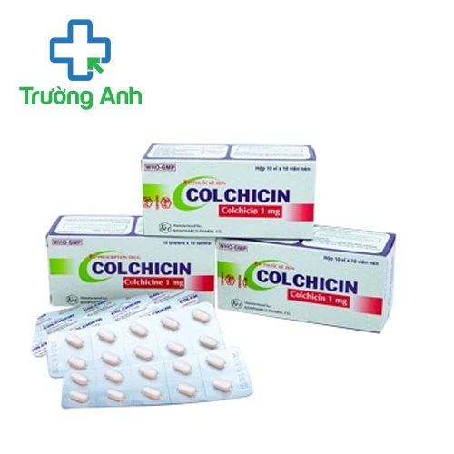 Colchicin 1mg Khapharco - Thuốc giảm đau bệnh gout hiệu quả
