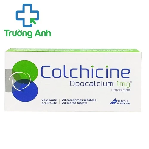 Colchicine 1mg Mayoly Spindler - Thuốc điều tị bệnh Gút hiệu quả