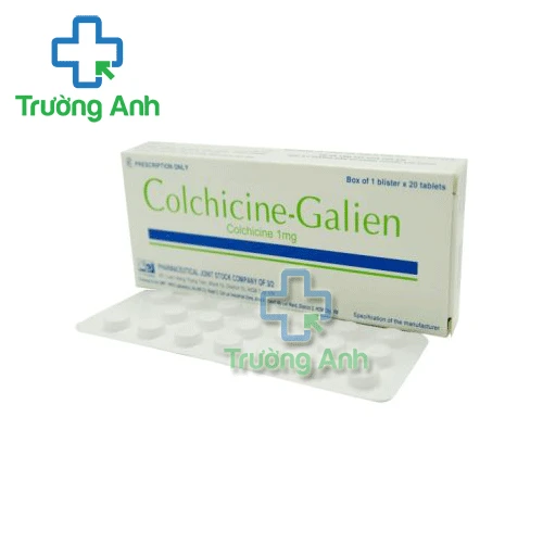 Colchicine galien 1mg F.T.Pharma - Làm giảm đau đợt gút cấp