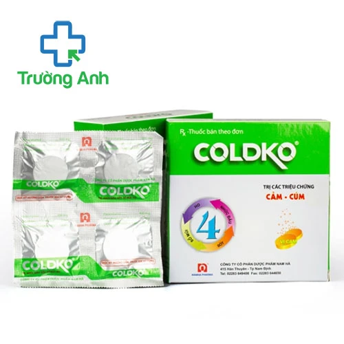 Coldko Nam Hà (16 viên) - Viên uống trị cảm cúm hiệu quả